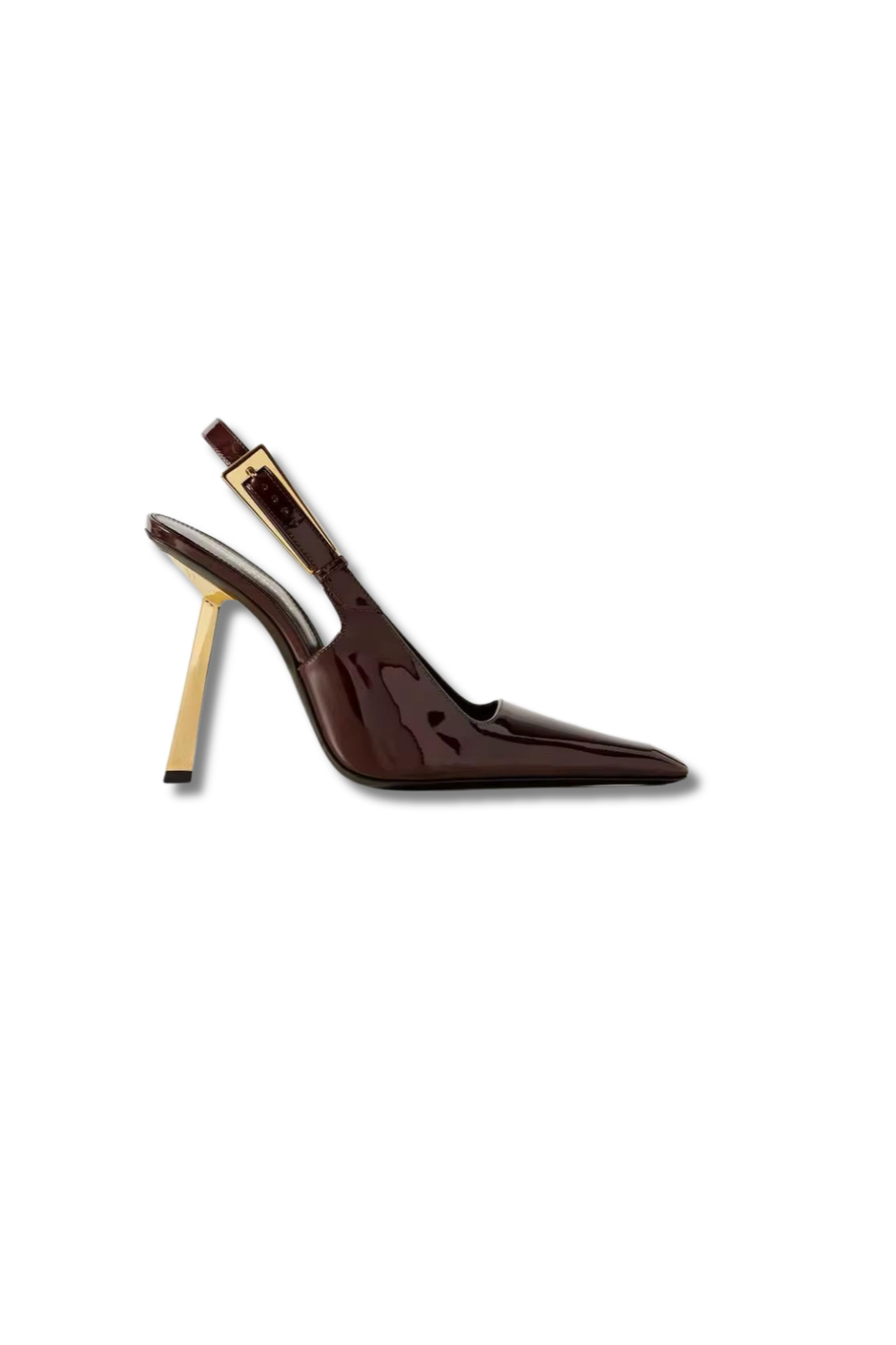 LÉ - Slingback pumps made of patent leather in various heights & colors
